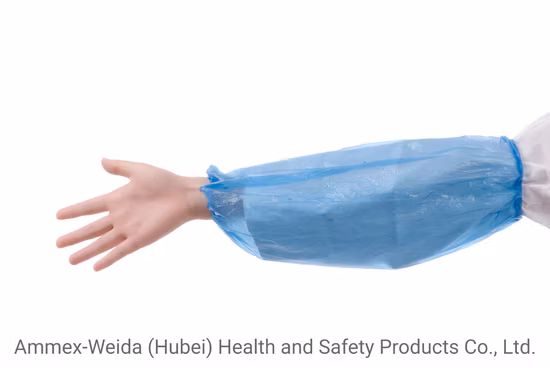 Manchons en PE jetables économiques et pratiques pour empêcher l'eau et l'huile en usine