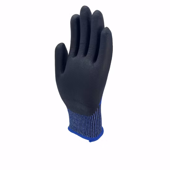 Haute qualité 13 jauge Hppe résistant aux coupures Palm Coating Nitrile Sandy Safety Work Gants à main