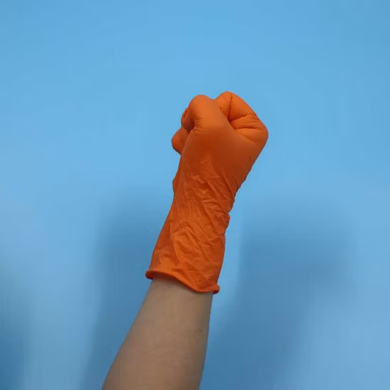 Gants d'examen en vinyle poudré, sans poudre avec certificat CE En455