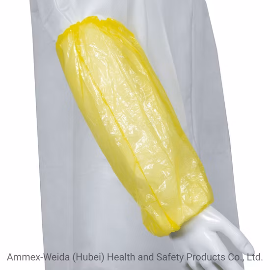 Manchons de bras PE jetables colorés et imperméables pour restaurant/cuisine/décoration