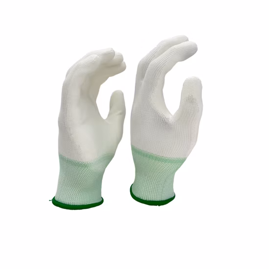 Mécanicien sans couture industriel sécurité du travail travail de travail résistant aux coupures gants de protection en Latex nitrile