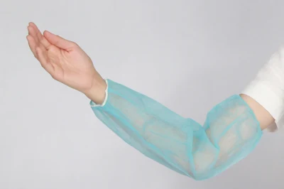 Manchon PE en plastique transparent imperméable jetable