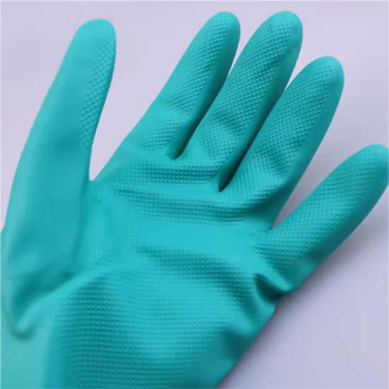 Gants de travail jetables en nitrile noir en latex synthétique de qualité alimentaire de protection domestique en gros 5% de réduction
