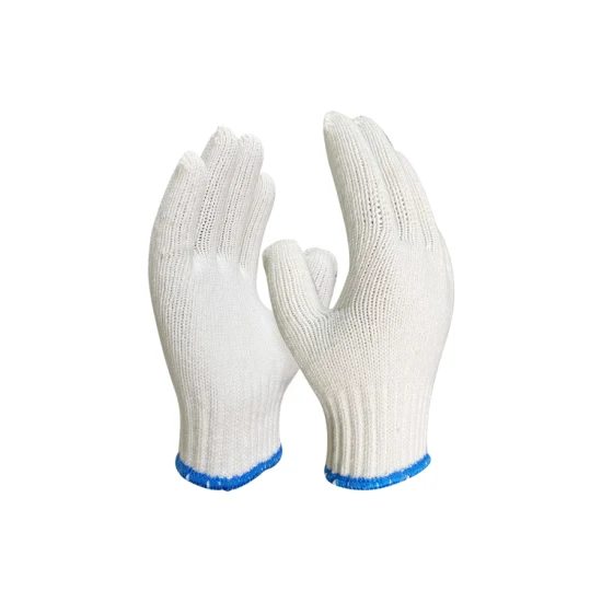 La Chine en gros 30-80g/paire de gants tricotés en coton Gants de travail de sécurité industrielle Guante